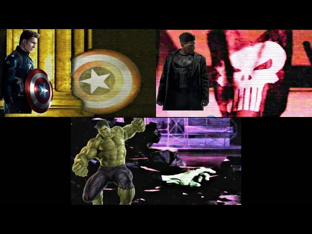 death of captain america,hulk and the punisher - marvel nemesis rise of the imperfects